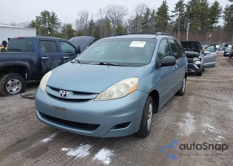 2006 Toyota Sienna Le из США, поврежденный, VIN 5TDZA23C56S456703